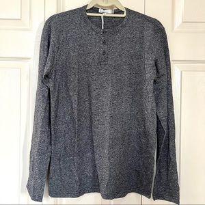 NWT Made To Live Apparel Men’s Long Sleeve Henley